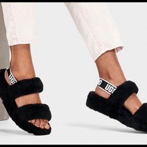 Brand New Women’s UGG ✨SLIDES/SLIPPERS✨ BLACK (w/out original box, read below)